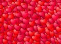 Seamless realistic hearts background. Love, passion and Valentine Day concept Royalty Free Stock Photo