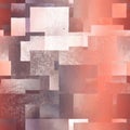 Seamless rectangle geo tile mosaic pattern swatch