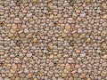 Seamless Rectangle Tile, 4 Combined Together for Visual Effect, Nature Coble Stone Style, Main Colors Multi, Earthly, Unique