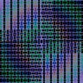 Seamless rectangles pattern multicolored with black