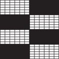 Seamless Rectangular Pattern Tile Design