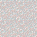 Seamless recycle background. Vector pattern