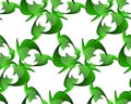 Seamless Recycle Sign Pattern