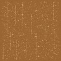 Seamless recycled speckled golden paper background. Scratched patina golden backgdrop