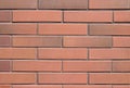 Seamless red brick wall background Royalty Free Stock Photo