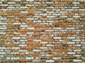 Seamless red brick wall background.Old red brick grunge wall background Royalty Free Stock Photo