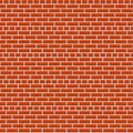 Seamless red brick wall texture Royalty Free Stock Photo