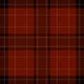 Seamless red, brown, black tartan - white stripes Royalty Free Stock Photo