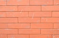 Seamless red brown brick wall pattern background texture. Red seamless brick wall background. Architectural seamless brick pattern Royalty Free Stock Photo