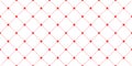Seamless red dot and line pattern on white background, geometric abstract texture, minimalist design, repeating motif Royalty Free Stock Photo