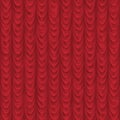 Seamless Red drape or curtain background