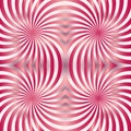 Seamless Red and Pink Spirals Pattern. Suitable for textile, fabric and packaging Royalty Free Stock Photo