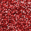 Seamless red sequined texture Royalty Free Stock Photo