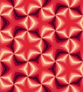 Seamless Red Spirals. Geometric Pattern. Suitable for textile, fabric and packaging Royalty Free Stock Photo