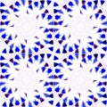 Seamless regular pinwheel pattern white dark blue purple black