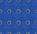 Seamless relief pattern with gems. Vector design Royalty Free Stock Photo