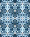 Seamless repeat pattern with red lines and gray elements