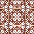 Seamless Repeatable Abstract Geometrical Art Deco Pattern Generative AI