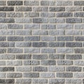 Seamless repeatable brick wall pattern background, vintage gray Royalty Free Stock Photo