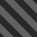 Seamless (repeatable) geometric abstract monochrome pattern. Til Royalty Free Stock Photo