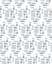 Seamless repeatable Square patterns greyscale vector
