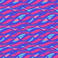 Seamless repeating abstract background of abstract waves Royalty Free Stock Photo