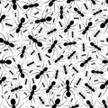 Seamless Repeating Ant Pattern