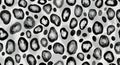 Monochromatic Leopard Print Pattern Background Royalty Free Stock Photo