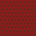 Seamless Christmas Tree Pattern on Red Background Royalty Free Stock Photo