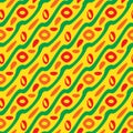 Seamless repeating ethnic pattern Royalty Free Stock Photo