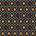 Seamless repeating ethnic pattern Royalty Free Stock Photo