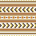 Seamless repeating ethnic pattern Royalty Free Stock Photo