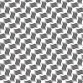 Black and white seamless fire pattern