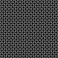 Black and white seamless checks geometrical pattern