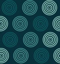 Seamless repeating pattern of cricles