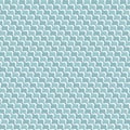 Seamless repeating pattern with diagonal wavy blue and white lines. Geometric striped ornament. Modern stylish texture. Royalty Free Stock Photo