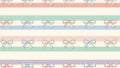 A seamless repeating pattern featuring elegant bow stripes in a clean Royalty Free Stock Photo