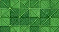 Green Leaf Vein Geometric Pattern Background Royalty Free Stock Photo