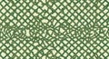 Seamless repeating pattern of green lattice lines forming a geometric grid design on a light beige textured background resembling Royalty Free Stock Photo