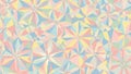 Colorful geometric pattern with triangular shapes and soft pastel tones Royalty Free Stock Photo