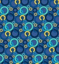 A seamless repeating pattern simulating the chain links.Vector