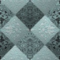 Seamless Repeating Quilt Pattern Tile