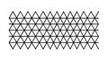 Seamless Repeating Triangular Mesh Pattern, vector design Generative AI Royalty Free Stock Photo