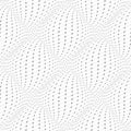 Seamless reticulate 3D netting pattern. Royalty Free Stock Photo