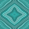 Seamless retro pattern with turquoise wavy lines