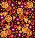 Seamless retro style pattern