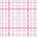 Seamless retro textile tartan checkered plaid pattern print Royalty Free Stock Photo