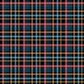 Seamless retro textile tartan checkered texture plaid pattern ba