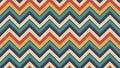 Retro zigzag pattern in earth tones, seamless design Royalty Free Stock Photo