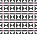 Seamless rhombus textured pattern Royalty Free Stock Photo